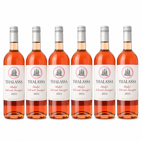 THALASSA ROSÉ 6 FLASKER