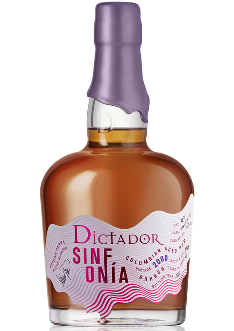 DICTADOR SINFONIA RUM 43% Borbon Vintage 2000 Dictador
