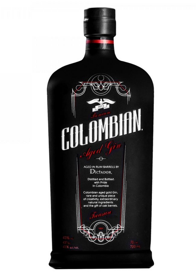 Colombian Premium Aged Gin - Treasure
