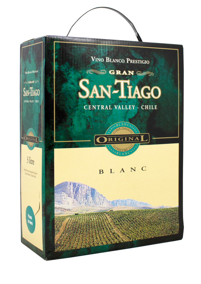 Santiago Blanc 3 Liter Bag In Box