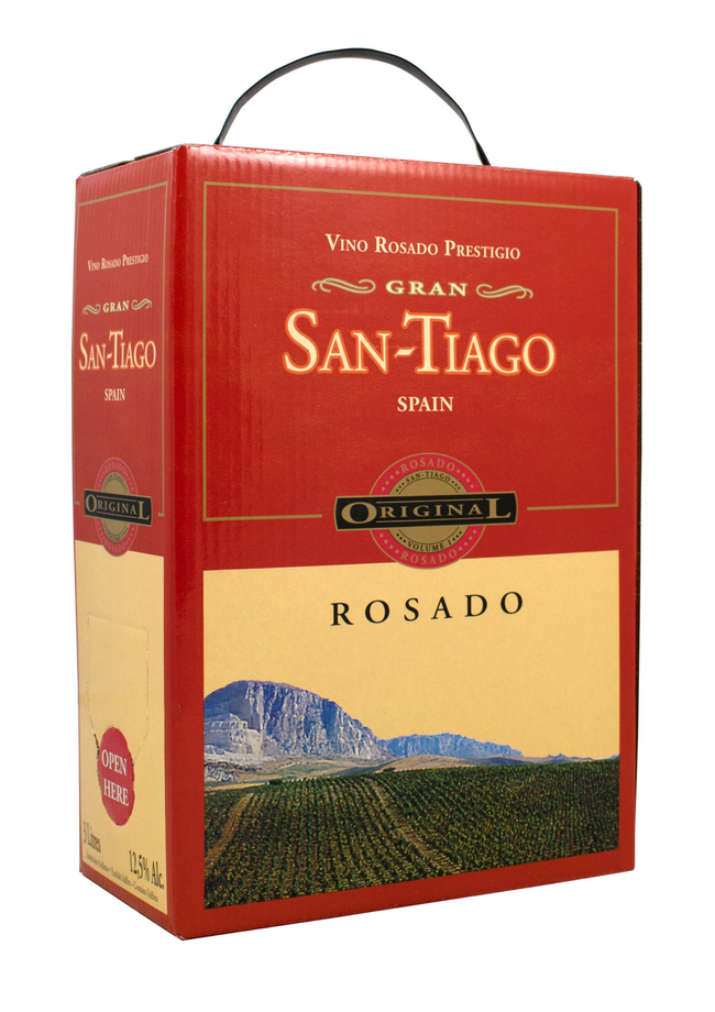 Santiago Rosado 3 Liter Bag In Box